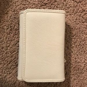 Cream Trifold Wallet 👛